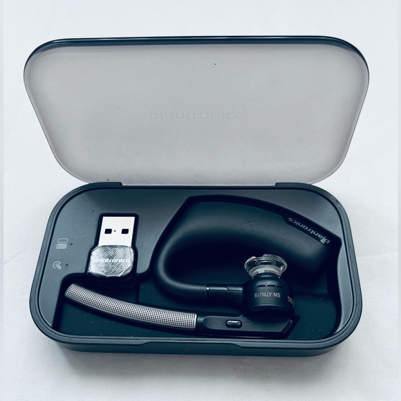 Plantronics Voyage Legend Bluetooth Headset With Dongle Charging Case Tested - Picture 1 of 8